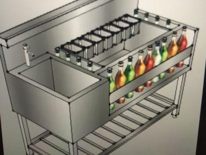 VAI TRÒ THÙNG ĐÁ INOX TRONG KINH DOANH THỨC UỐNG