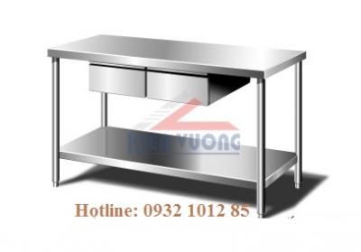 BÀN INOX CÓ NGĂN KÉO