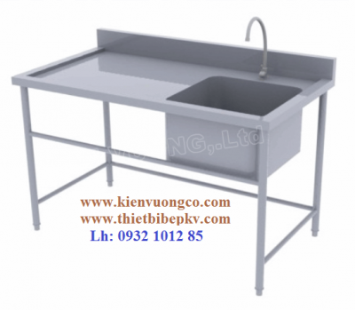 CHẬU RỬA ĐƠN CÓ BÀN CHỜ