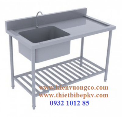 CHẬU RỬA ĐƠN CÓ KỆ DƯỚI