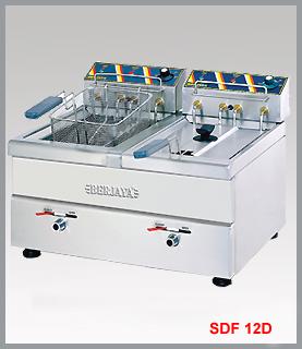 CHIÊN NHÚNG ĐÔI 12 LÍT – DÙNG ĐIỆN