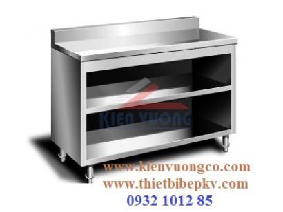 QUẦY INOX KHÔNG CỬA