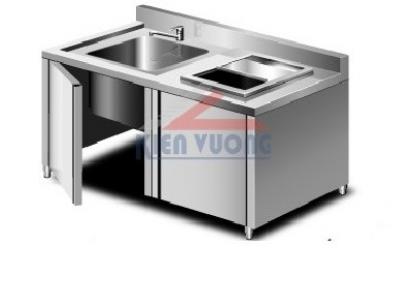 QUẦY RỬA CÓ THÙNG ĐÁ