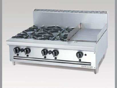 BẾP ÂU 4 HỌNG CÓ CHẢO CHIÊN