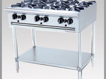 BẾP ÂU 6 HỌNG CÓ KỆ DƯỚI