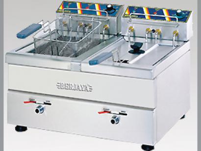 CHIÊN NHÚNG ĐÔI 12 LÍT – DÙNG ĐIỆN