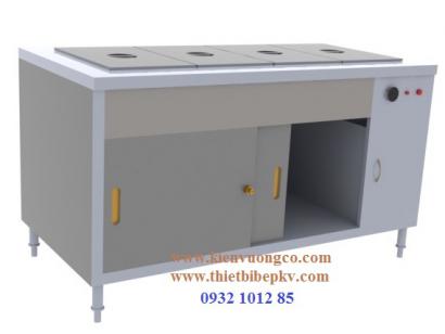 QUẦY HÂM NÓNG THỨC ĂN 4 KHAY GN1/1